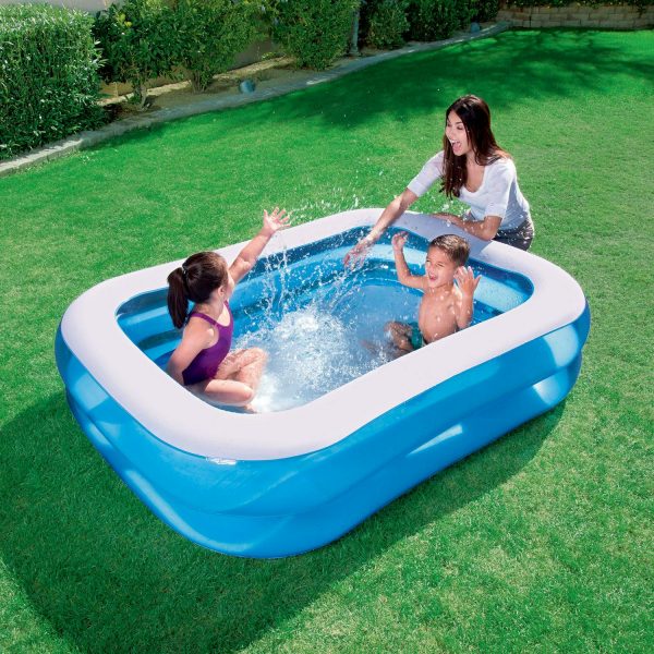 new bestway pentagon vinyl family fun pool