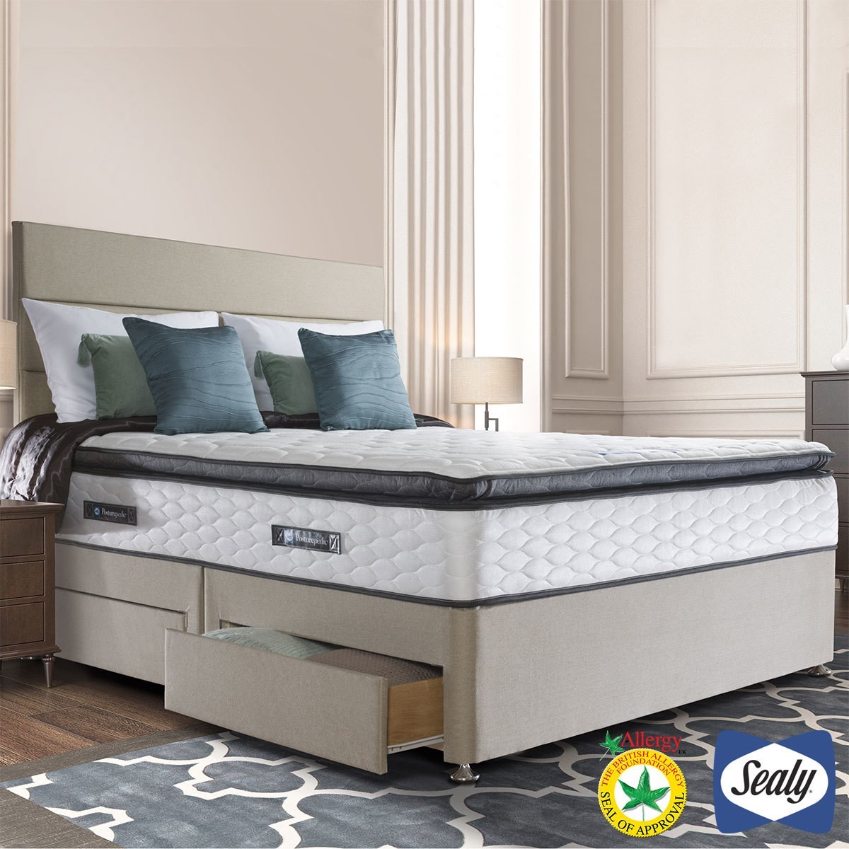 sealy symphony posturetech mattress