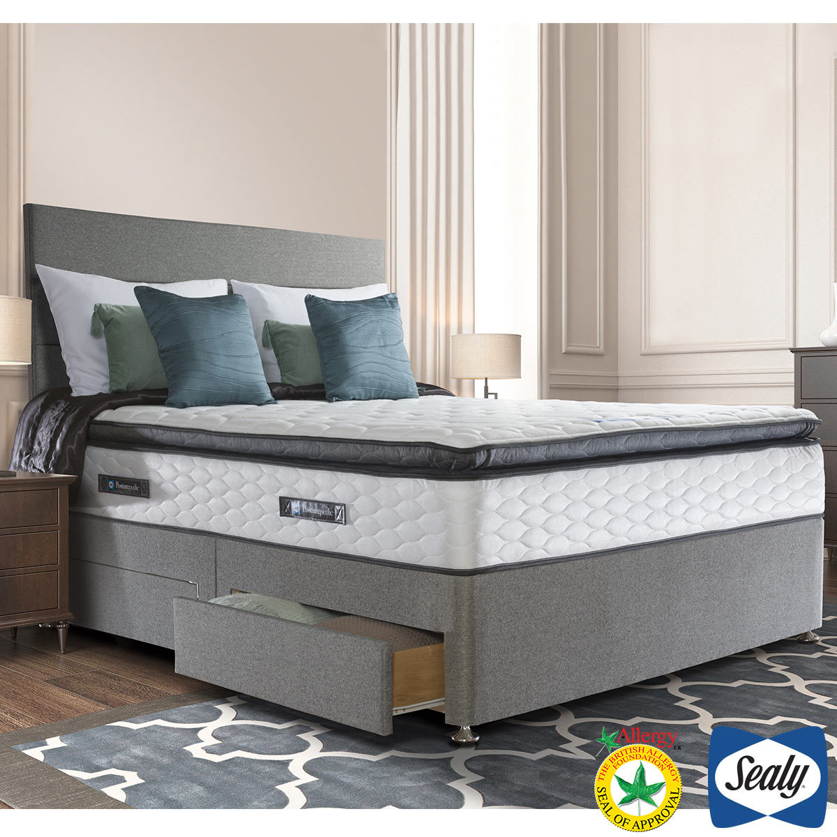 sealy symphony posturetech mattress